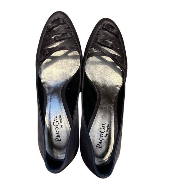 Paco Gil Women's Black Flats - Picture 1 of 3
